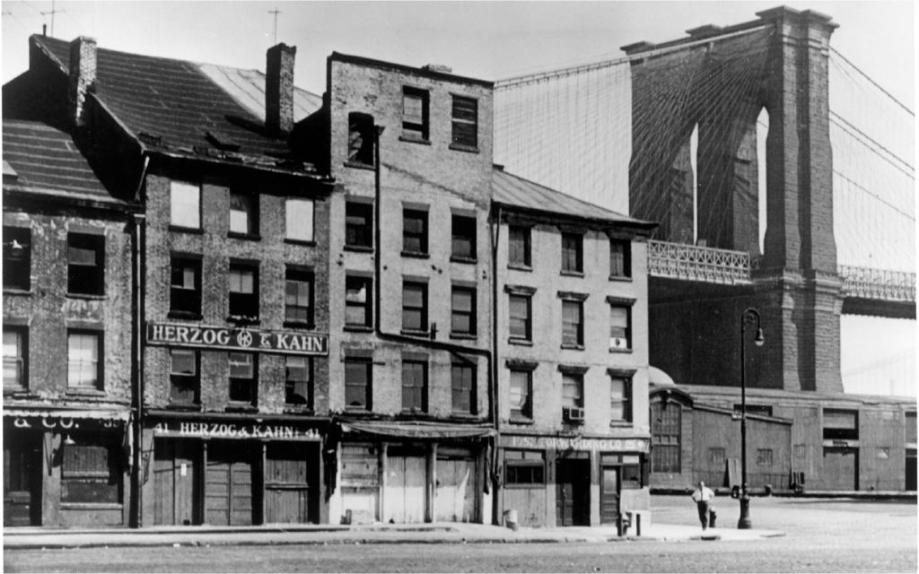 1949 Peck Slip view to east