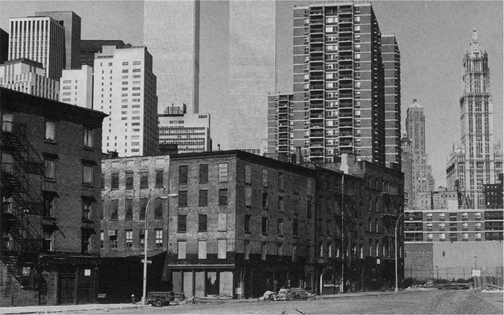 Circa 1975 View to the northwest